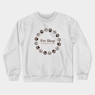 CAT DOG LOVER Crewneck Sweatshirt